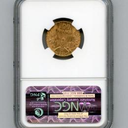 フランス 100フラン金貨 1935年 ウィング・ヘッド NGC MS65