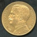 イタリア王国 50リレ金貨 1912年 ヴィットリオ・エマニュエーレ3世 EF+