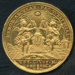 ドイツ アウグスブルク 3ダカットメダル 1748年 EF/UNC